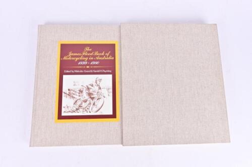 MOTORING HISTORY: 'THE JAMES FLOOD BOOK OF MOTORCYCLING IN AUSTRALIAN 1899-1980' limited edition hardcover book