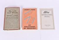 FORD: Two books written by Henry Ford and another