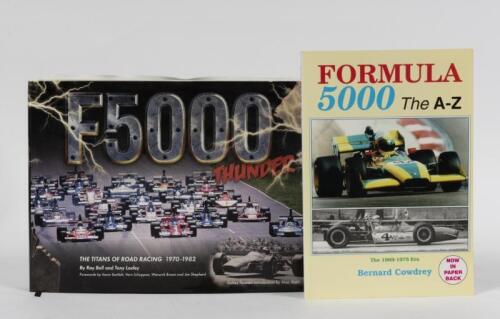 FORMULA 5000: Two books relating to FORMULA 5000