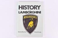 LAMBORGHINI: 'HISTORY OF LAMBORGHINI' hardback book by Rob de la Rive Box and Richard Crump