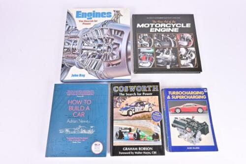ENGINES: Five books relating to engines