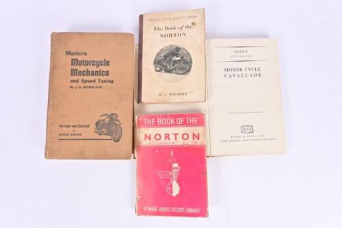 MOTORCYCLING: Four vintage books relating to motorcycling