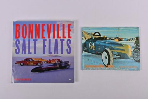 BONNEVILLE: Two hardcover books detailing Bonneville. 'BONNEVILLE SALT FLATS' by "LANDSPEED" Louise Ann Noeth