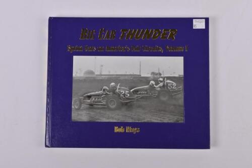 SPRINT CARS: 'BIG CAR THUNDER' Volume I hardcover book by Bob Mays
