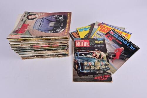 MODERN MOTOR: A quantity of 'modern MOTOR' magazines. June 1954 to December 1957