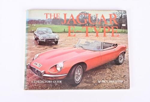 JAGUAR: 'THE JAGUAR E-TYPE - A Collectors Guide' hardcover book by Paul Skilleter