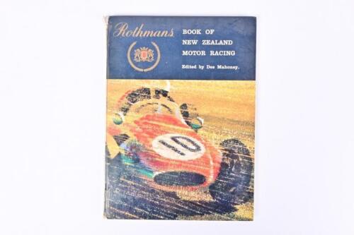 NEW ZEALAND MOTOR RACING: 'Rothmans BOOK OF NEW ZEALAND MOTOR RACING' hardcover book
