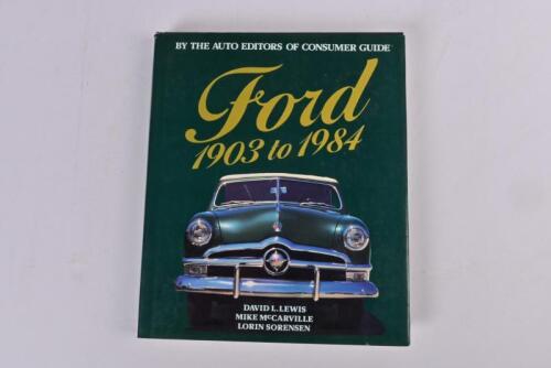 FORD: 'Ford: 1903 to 1984' hardcover book by David L.Lewis, Mike McCarvill, Lorin Sorensen