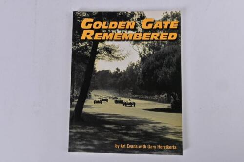 GOLDEN GATE: 'GOLDEN GATE REMEMBERED' softcover book by Art Evans with Gary Horstkorta