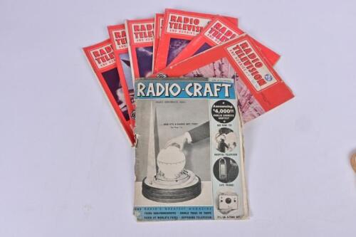 RADIO TELEVISION AND HOBBIES: Seven issues of 'RADIO TELEVISION AND HOBBIES' magazine. 1959 - 1960 issues