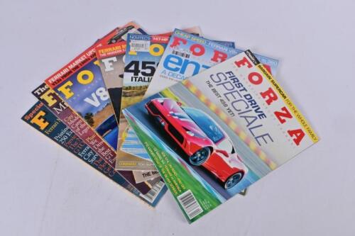 FORZA: Seven issues of 'FORZA' magazine. Issues No.2, 3,79, 82, 107, 112, 132