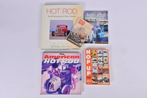 HOT RODS: Five publications covering Hot Rod's. 'The American HOT ROD' hardcover book by Dean Batchelor