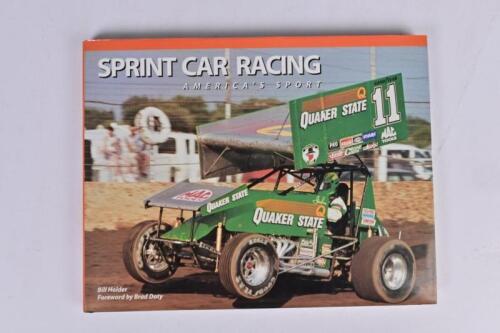 SPRINT CARS: 'SPRINT CAR RACING' hardcover book by Bill Holder