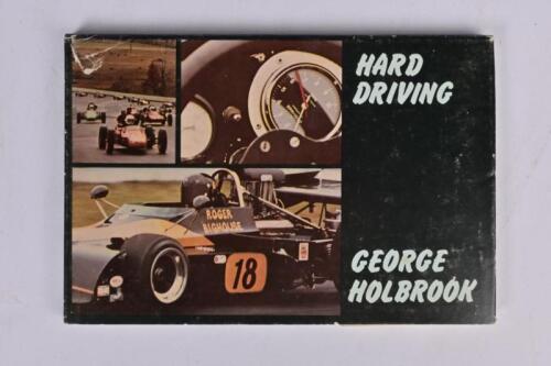 DRIVING: 'HARD DRIVING' hard cover book by George Holbrook