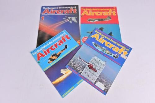 AIRCRAFT: Four issues of 'The Illustrated Encyclopedia of Aircraft' magazine. Issues 1, 3 - 5