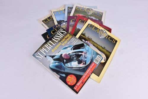 CLASSIC CAR MAGAZINES: A group of classic car magazines. Nine issues of 'CAR CLASSICS', numbers 1 - 9