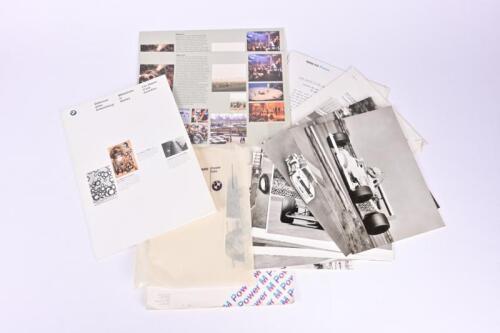 BMW: A 1985 BMW Presse Motorsport kit. 1985 Australian Grand Prix, Adelaide BMW race information. Original STONIE picture