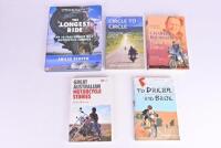 MOTORBIKE RIDES: A selection of books detailing great motorcycle rides from around the world. 'GREAT AUSTRALIAN MOTORCYCLE STORIES' softcover book by John Bryant