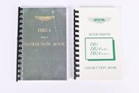 ASTON MARTIN: Two re-print Aston Martin Instruction Books. 'ASTON MARTIN DB2, DB2/4 MARK I, DB2/4 MARK II' Instruction Book (SALEROOM NOTICE)