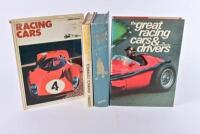 MOTOR RACING/RACING CARS: Four hardcover books detailing motor racing and racing cars. 'FROM BRANDS HATCH TO INDIANAPOLIS' by Tommaso Tommasi