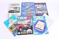 FORD: A collection of publications relating to Ford. 'THE AUSTRALIAN MUSCLE CAR SOURCEBOOK - The Complete Guide to Parts and Services for Owners, Restorers and Modifiers' complied by Andrew Quinn