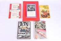 MOTOR RACING: Six books detailing motor racing history. 'CHAMPIONS OF SPEED' hardcover book by Richard Becht - 2