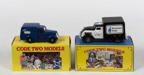 MATCHBOX/DINKY: Two Matchbox/Dinky Code Two models. Limited Editions. Commer Van & Dodge Airflow