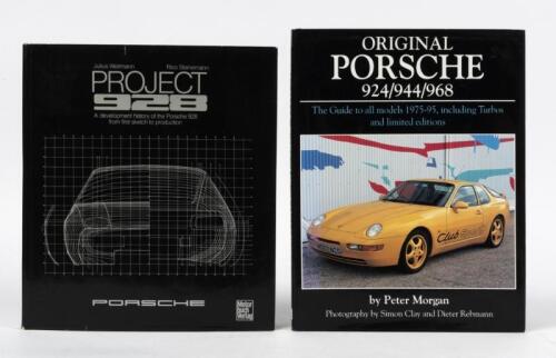 PORSCHE: Two Porsche hardcover books. First edition 'PROJECT 928' by Julius Weitmann/Rico Steinemann