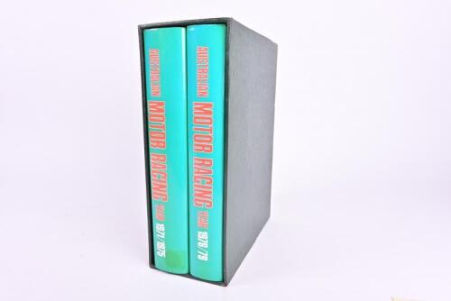 AUSTRALIAN MOTOR RACING: A two volume set of 'AUSTRALIAN MOTOR RACING'. Limited Edition of 500 copies. Numbered 00022