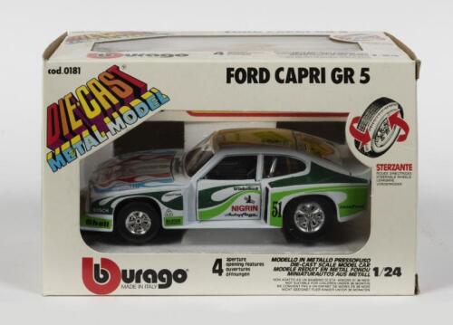 FORD: A 1:24 scale Bburago Ford Capri GR 5 (cod.0181)