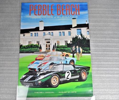 PEBBLE BEACH: A 2016, 66th Annual, PEBBLE BEACH CONCOURS d'ELEGANCE poster