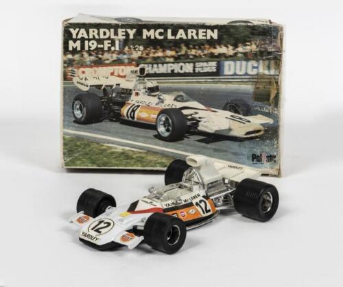 McLAREN: A Polistil 1:25 scale YARDLEY MCLAREN M 19-F.1