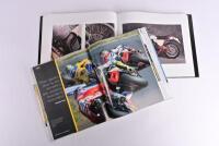 ROSSI/DUCATI: Two hardcover books detailing the career of Valentino Rossi and photographic history of Ducati. 'DUCATI - A PHOTOGRAPHIC TRIBUTE' hardcover book by Phil Aynsley - 2