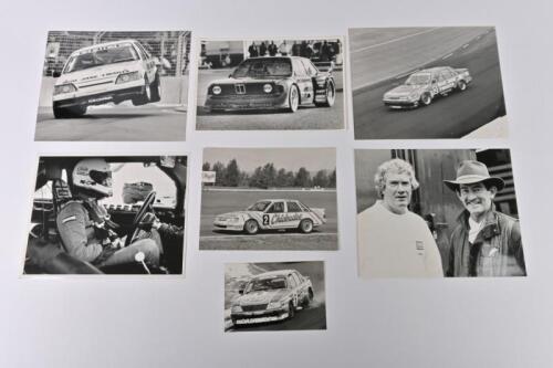 GRICE: A collection of original black and white photographs/pictures relating to Allan Grice. BMW & Holden pictures