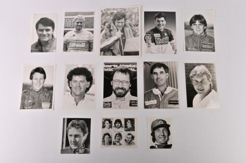 A.T.C.C DRIVERS: A collection of original black and white pictures of Australian Touring Car Championship drivers. Leo Geoghegan, Dick Johnson, John Harvey pictures