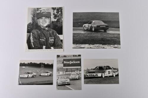NISSAN: A group of five black and white Nissan Motorsport pictures depicting Nissan at Bathurst