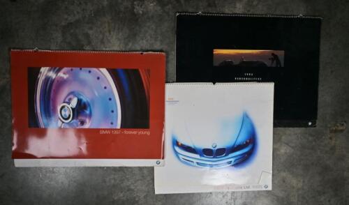 BMW: Three BMW calendars, including 1993, 1996 and 1997