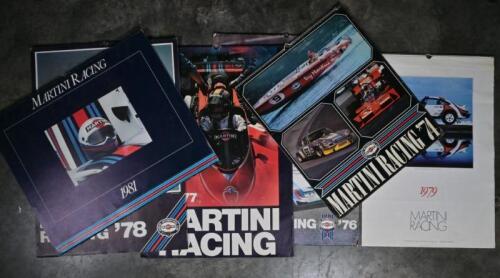 MARTINI RACING: Six Martini Racing calendars