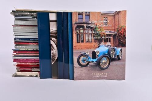 GOODMANS: A collection of Goodman's, Bonhams and Goodman and Brooks Goodman auction catalogues