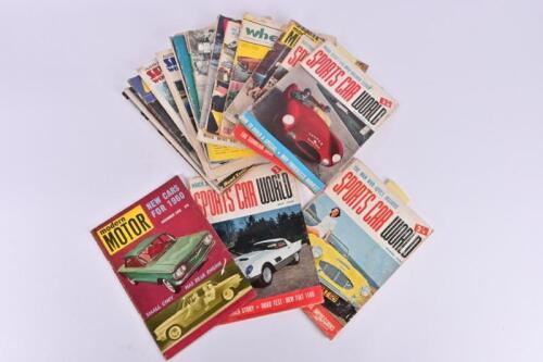 VINTAGE MAGAZINES: A collection of vintage motorsport related magazine from the 1950/60/70's