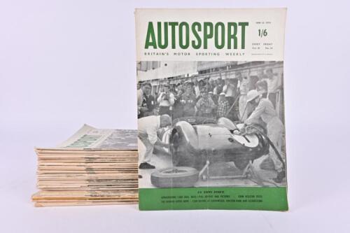 AUTOSPORT: A collection of Autosport magazines from the late 1950s/early 1960s