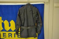 JACKET: An original leather Belstaff oilskin riding jacket, made in England - 2
