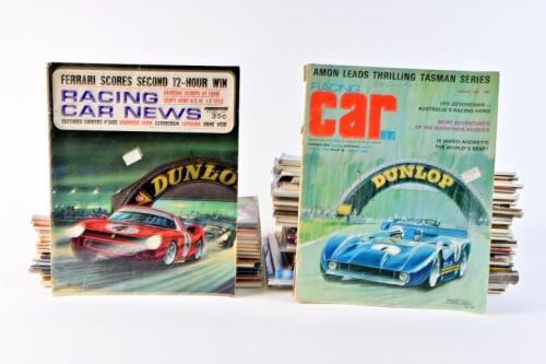RACING CAR NEWS: A collection of 'Racing Car New's publications from 1967 through to1980s
