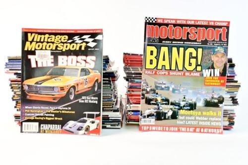 MOTOR SPORT: A collection of 2000s motor sport related magazines