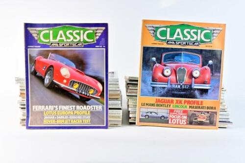 MOTORSPORT: A collection of 1980/90s 'Classic And Sportscar' magazines