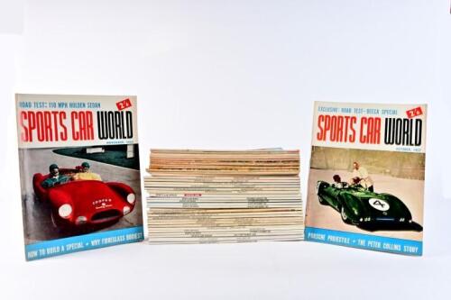SPORTS CAR WORLD: A collection of 'Sports Car World' publications from 1958 through to the 1980s