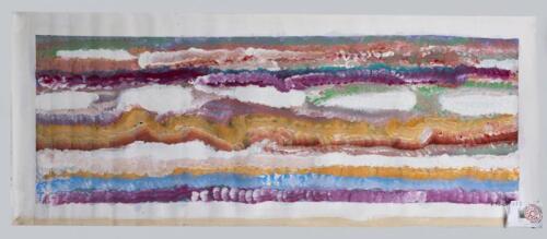 NITA FERGUSON, Untitled 2013, synthetic polymer on canvas, 36cm x 101cm (unstretched),