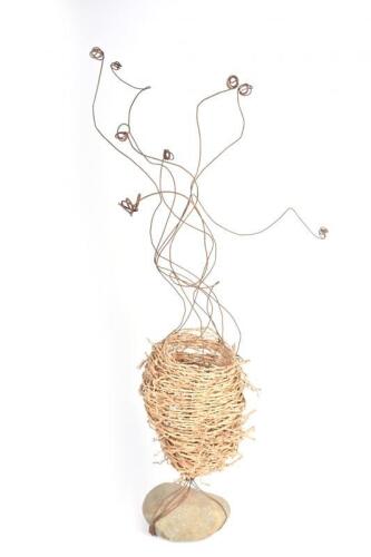 WENDY JAGGER, Nest (Untitled), mixed media, 72cm high