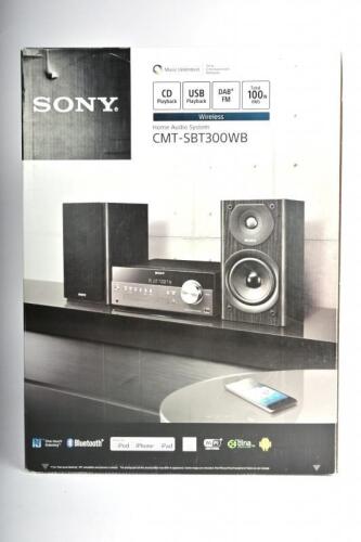 SONY: A Sony CMT-SBT300WB Home Audio System, sealed in box