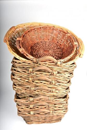 BASKETS: A collection of wicker baskets